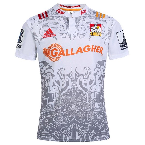 Maillot Rugby Chiefs Exterieur 2017 2018 Blanc